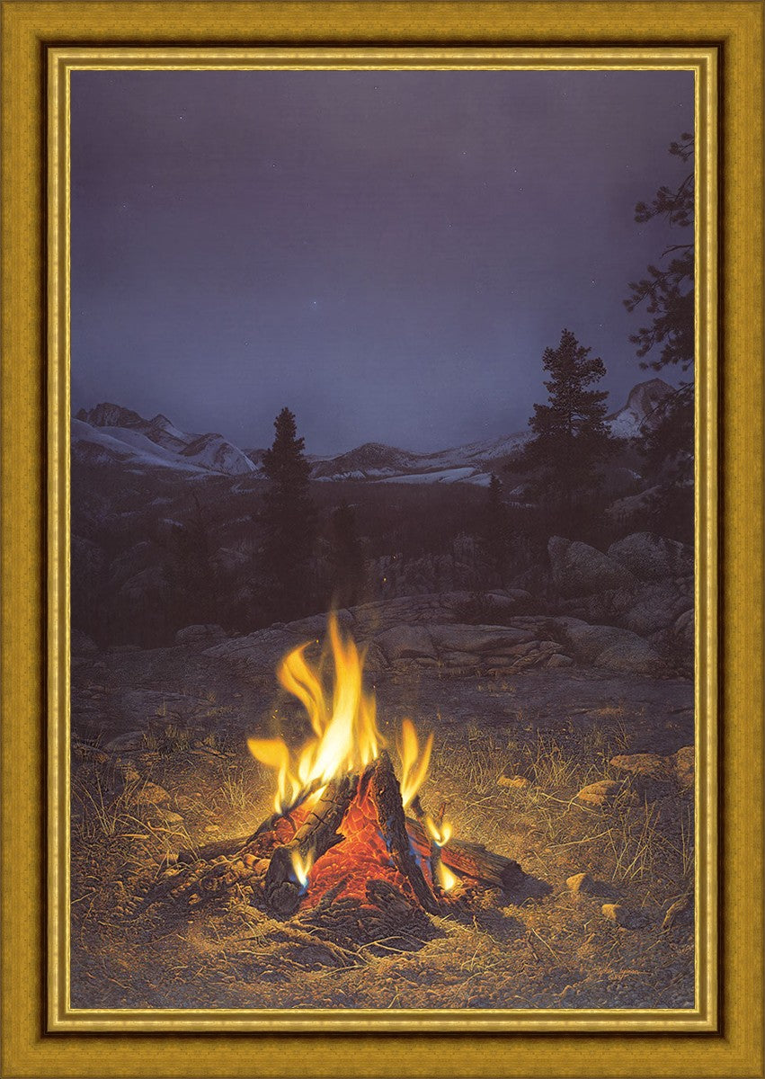 A Mountain Campfire