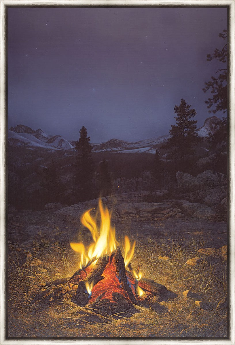 A Mountain Campfire