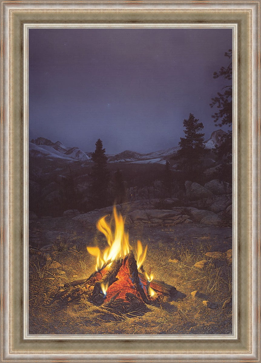 A Mountain Campfire