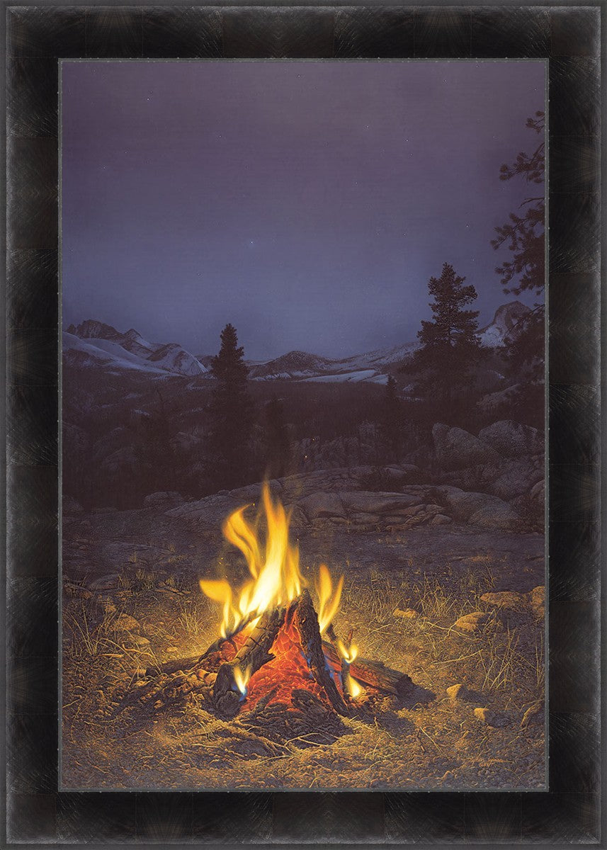 A Mountain Campfire