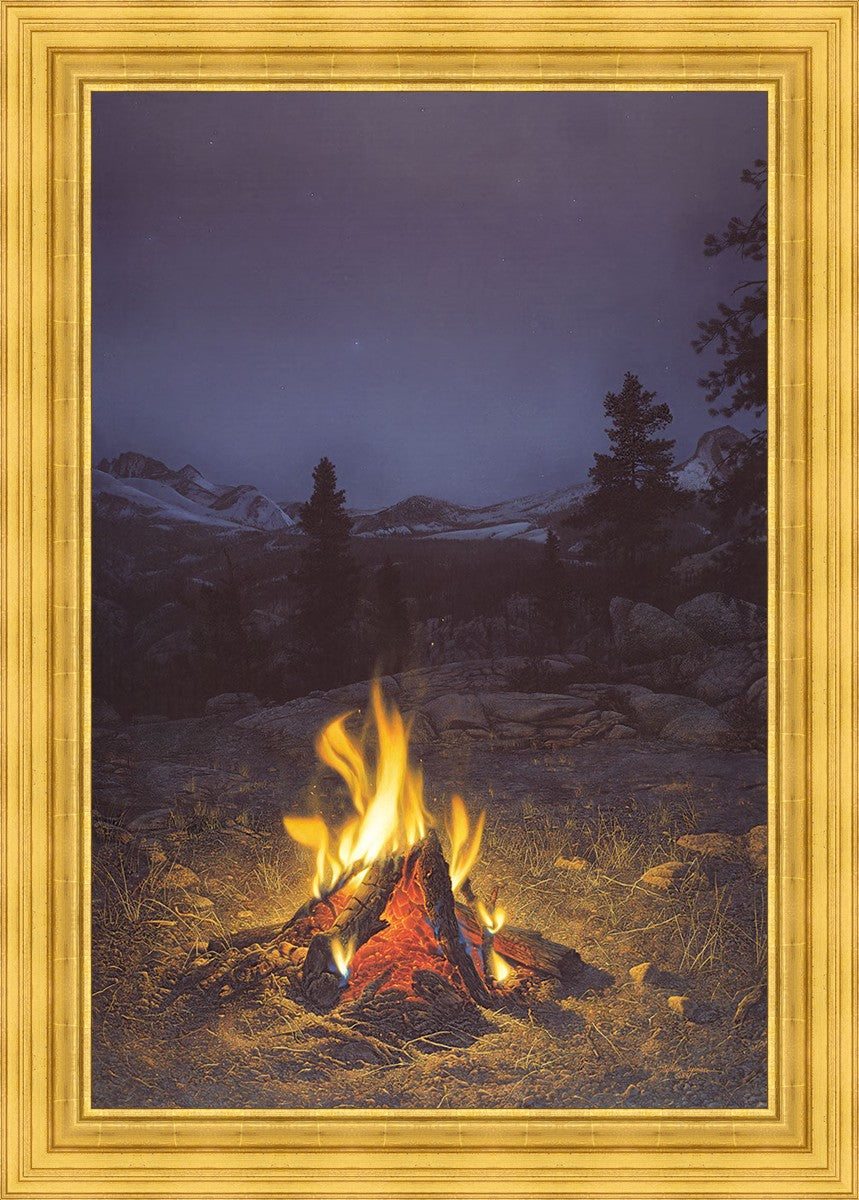 A Mountain Campfire