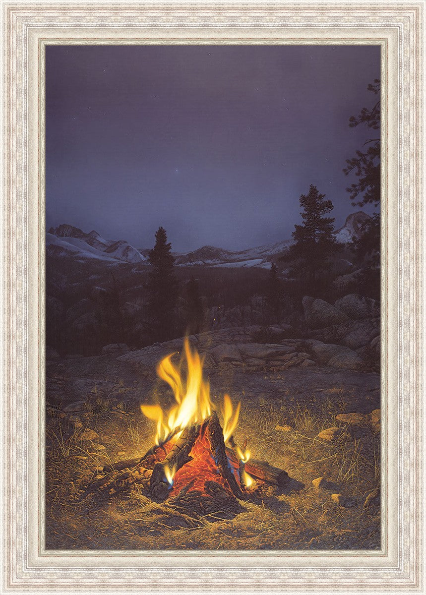 A Mountain Campfire