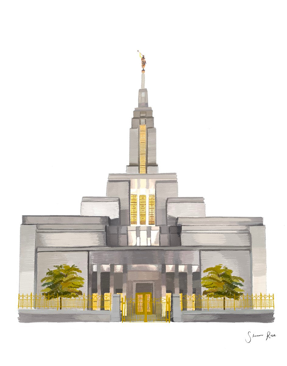 Draper Utah Temple Pictures & Art