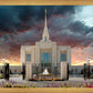 Ogden Temple Refuge from the Storm