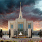 Ogden Temple Refuge from the Storm
