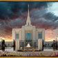 Ogden Temple Refuge from the Storm