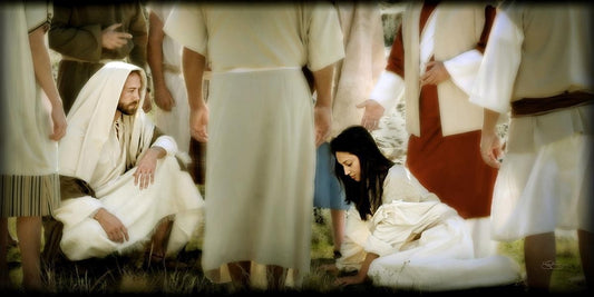 Let Him Who is Without Sin Cast the First Stone Gallery Wrap