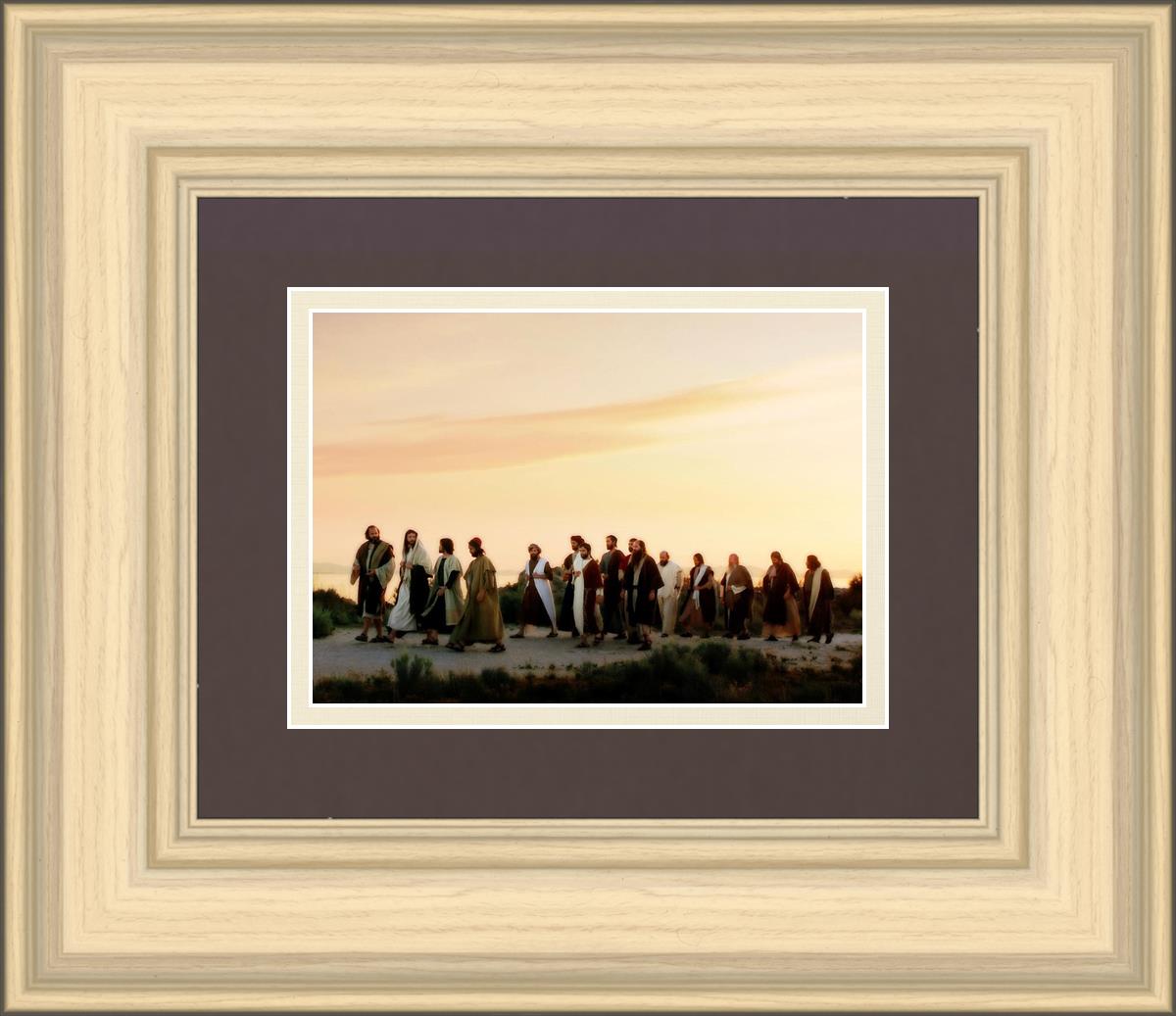 And His Disciples Follow Him