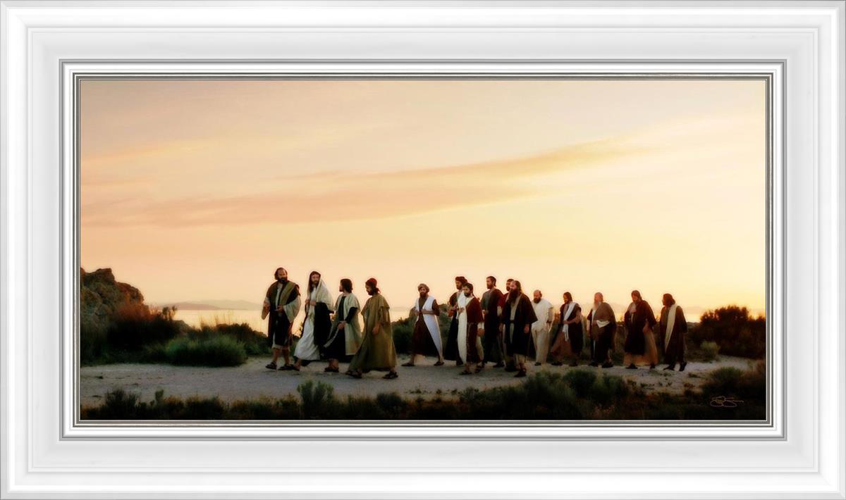 And His Disciples Follow Him