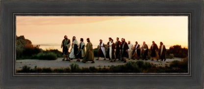 And His Disciples Follow Him