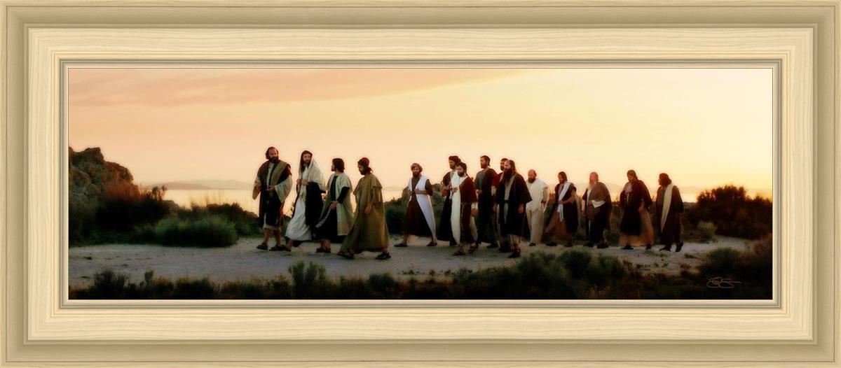 And His Disciples Follow Him