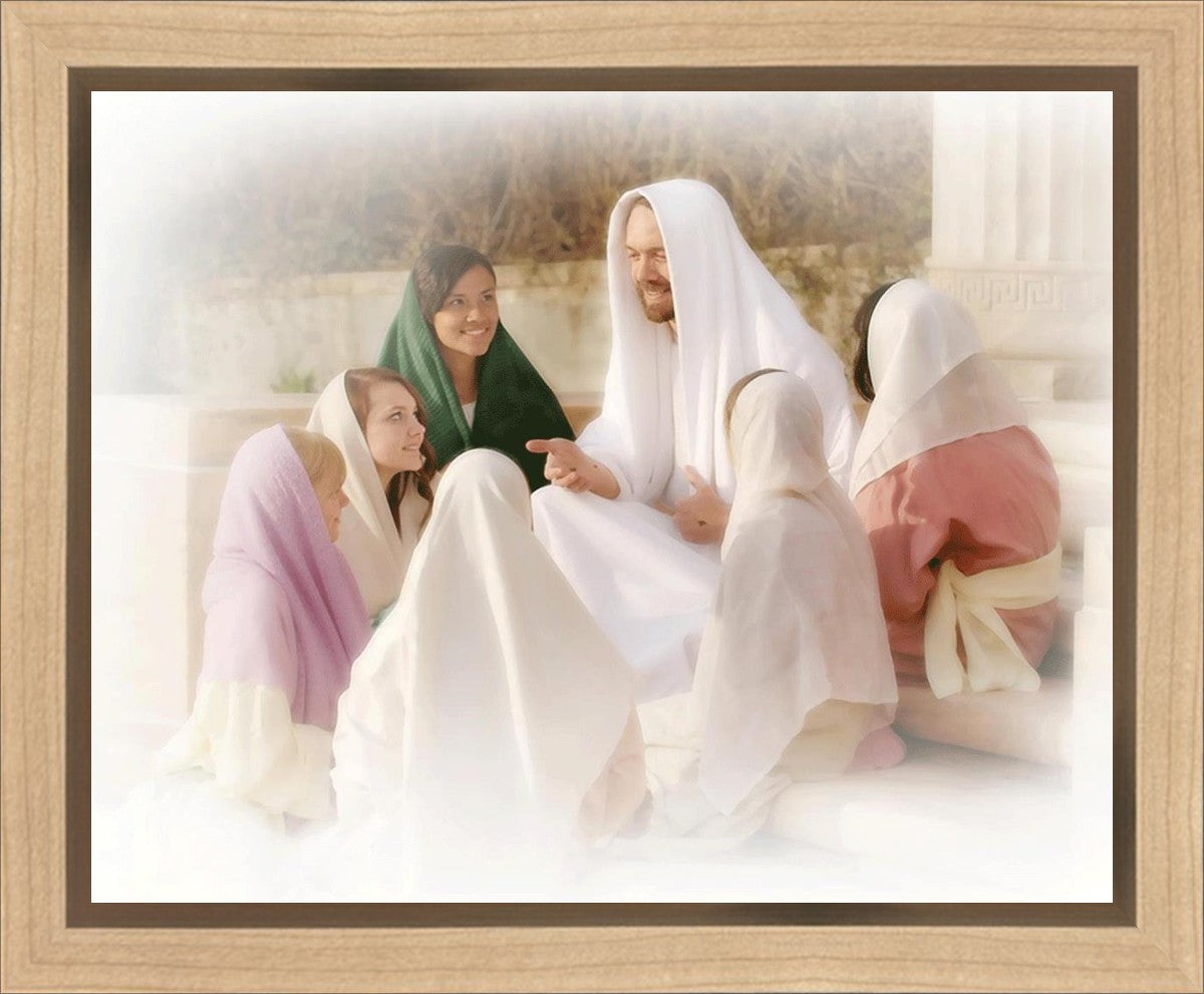 Young Women (white) Gallery Wrap