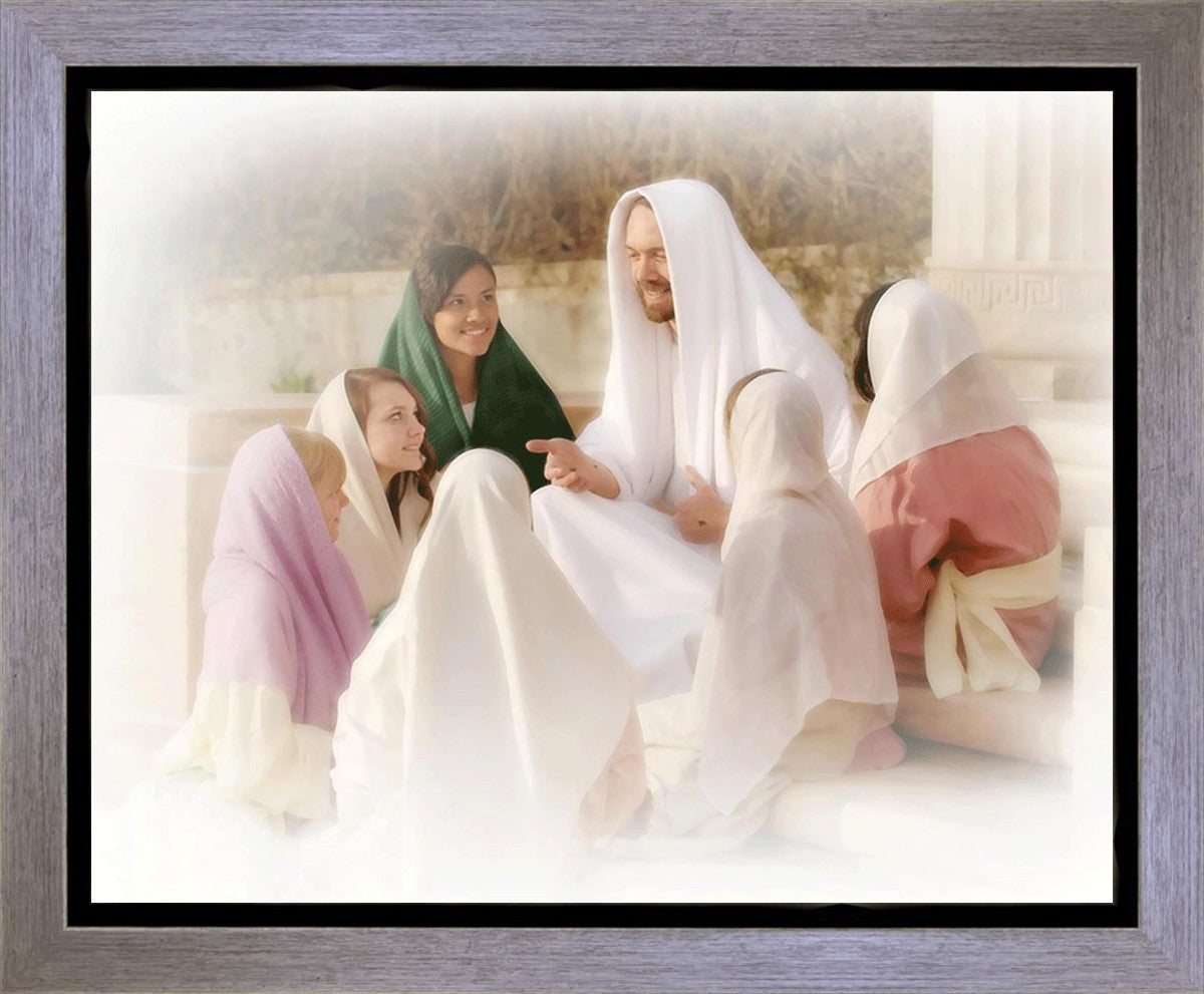 Young Women (white) Gallery Wrap