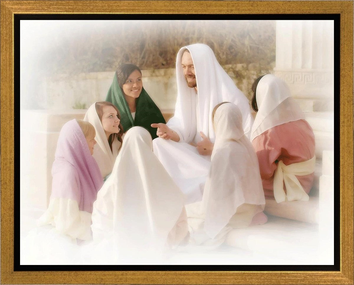 Young Women (white) Gallery Wrap
