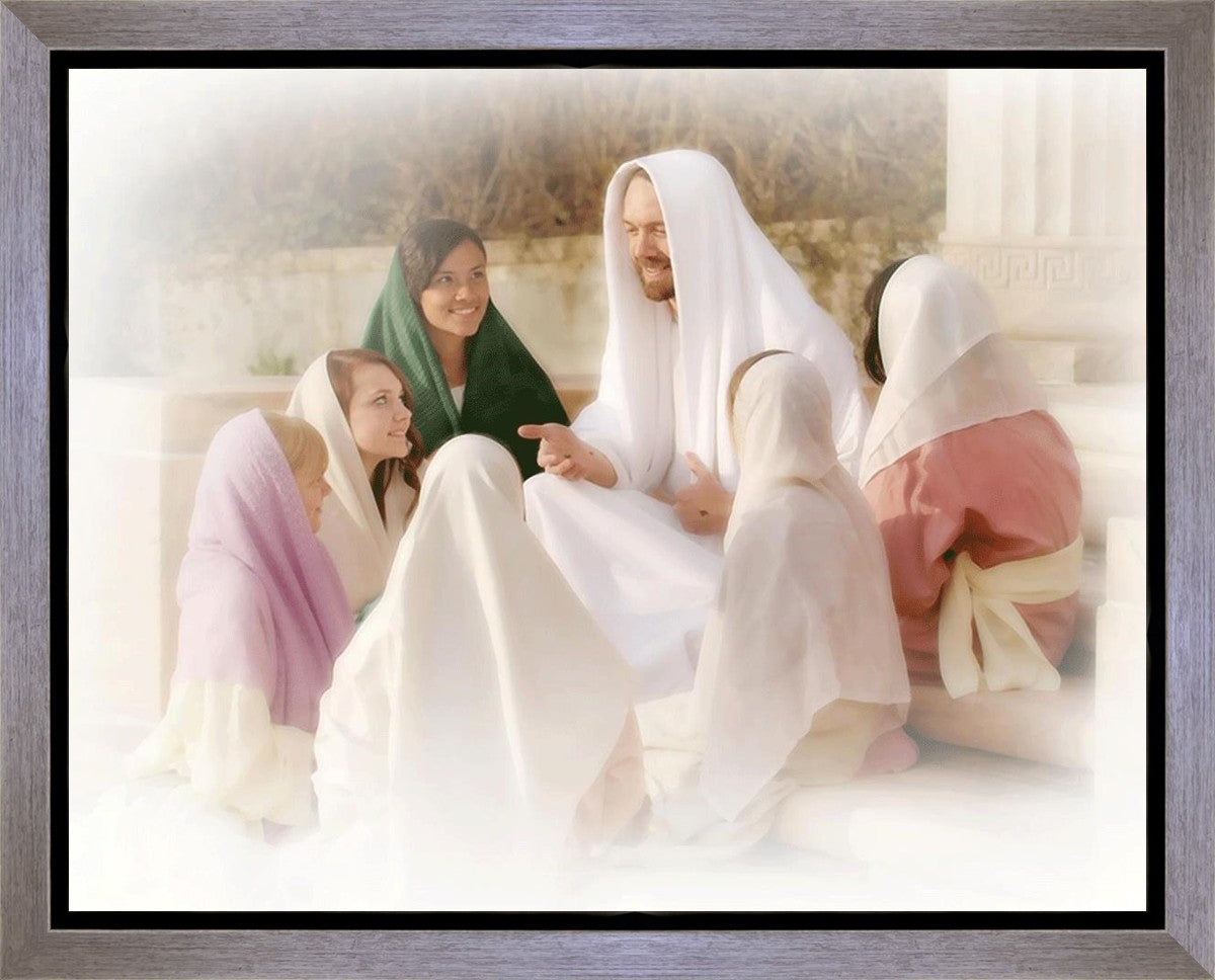 Young Women (white) Gallery Wrap