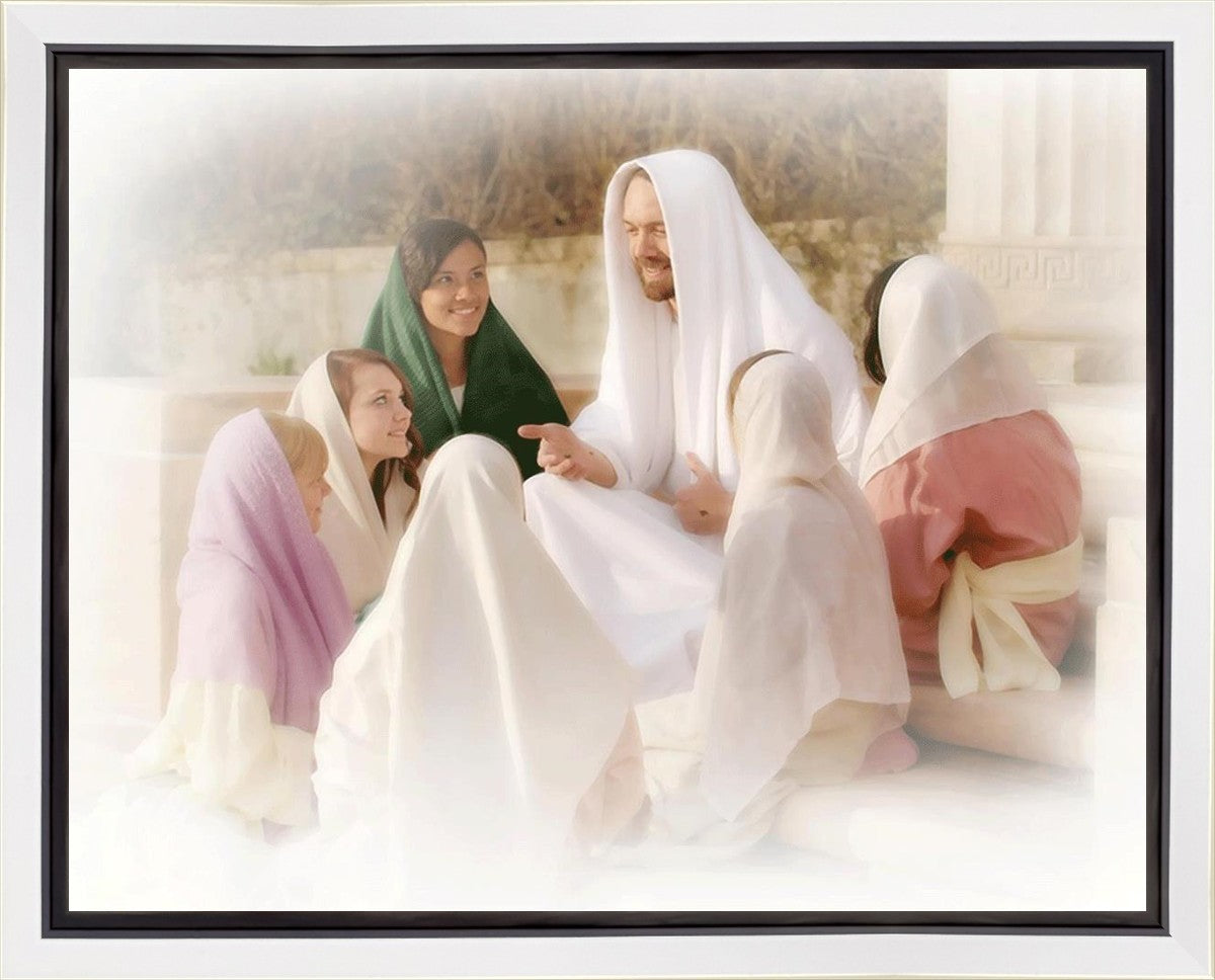 Young Women (white) Gallery Wrap