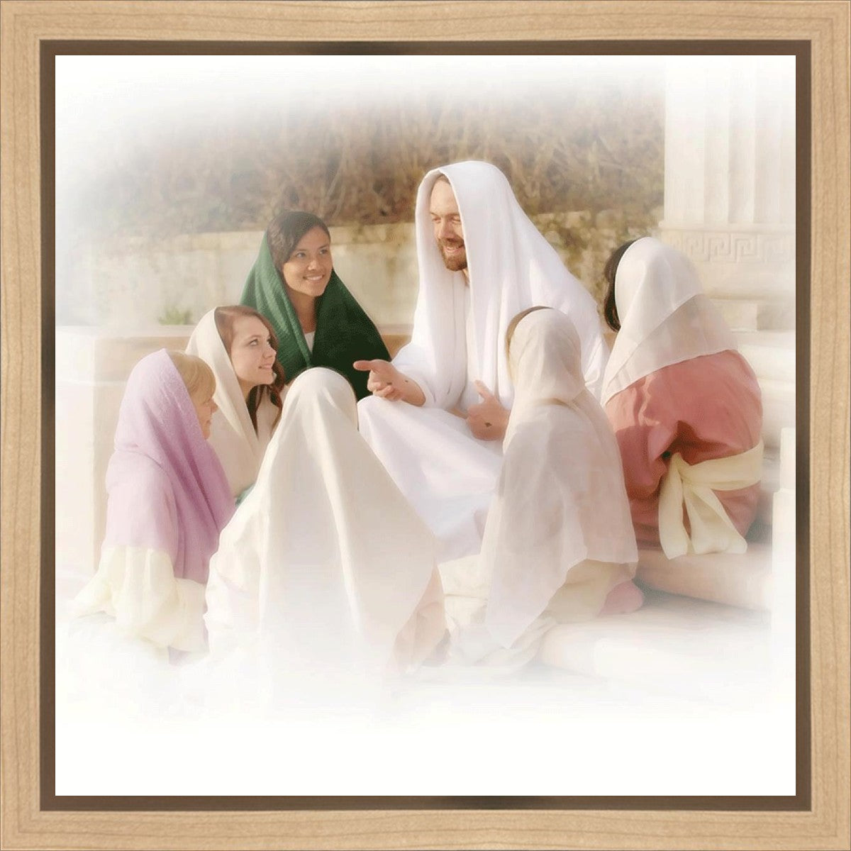 Young Women (white) Gallery Wrap
