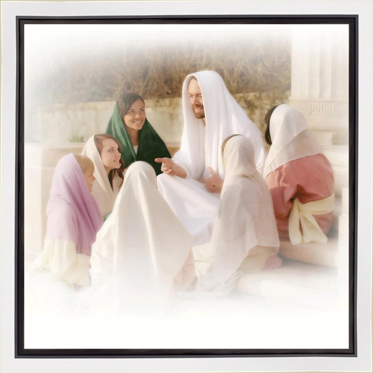 Young Women (white) Gallery Wrap