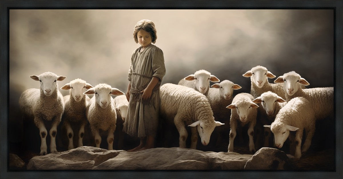 Of Lambs and Shepherds Gallery Wrap