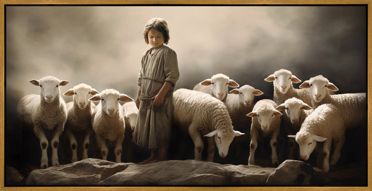 Of Lambs and Shepherds Gallery Wrap