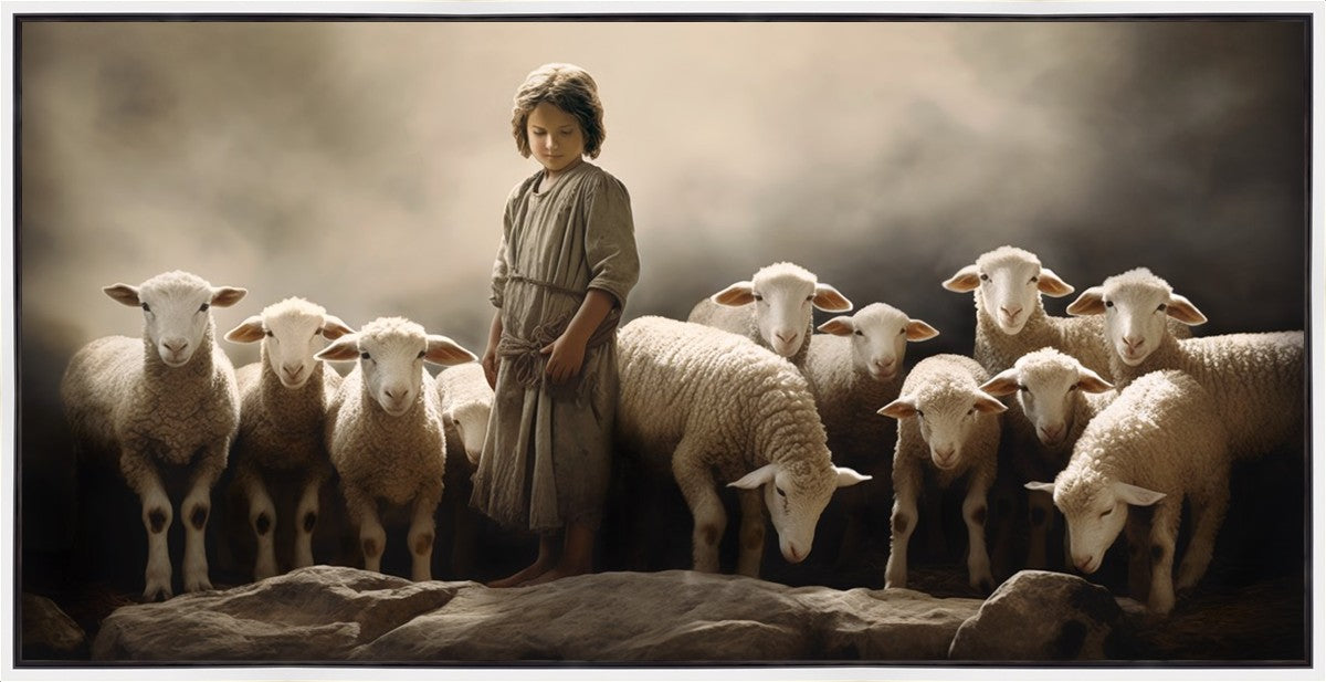 Of Lambs and Shepherds Gallery Wrap