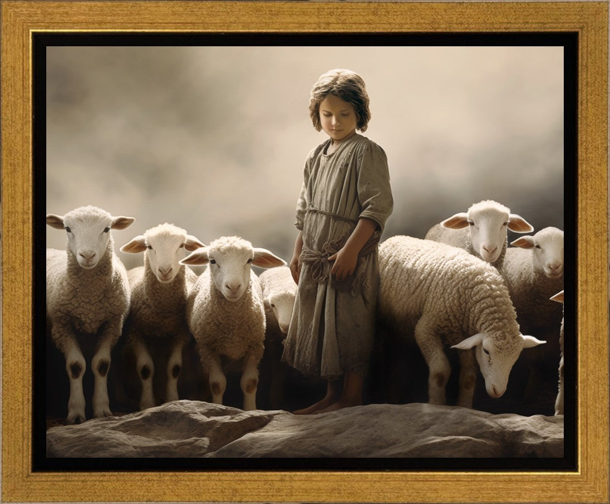 Of Lambs and Shepherds Gallery Wrap