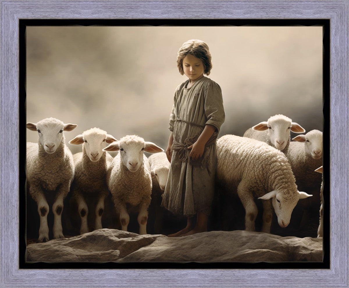 Of Lambs and Shepherds Gallery Wrap