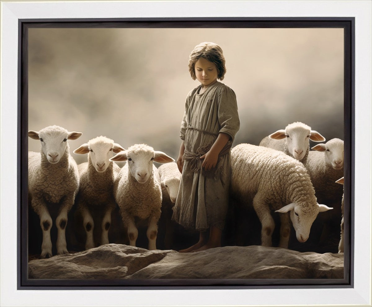 Of Lambs and Shepherds Gallery Wrap