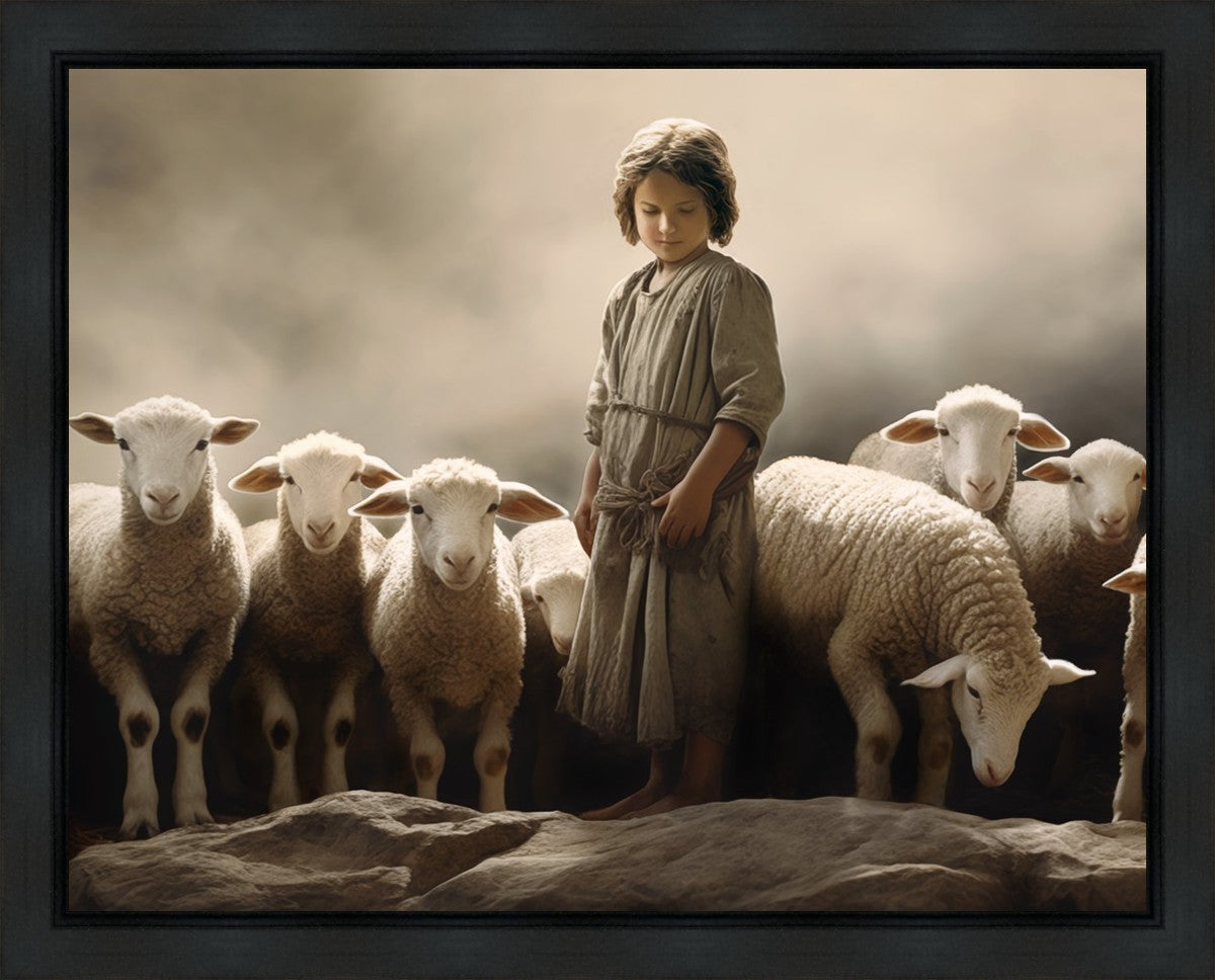 Of Lambs and Shepherds Gallery Wrap