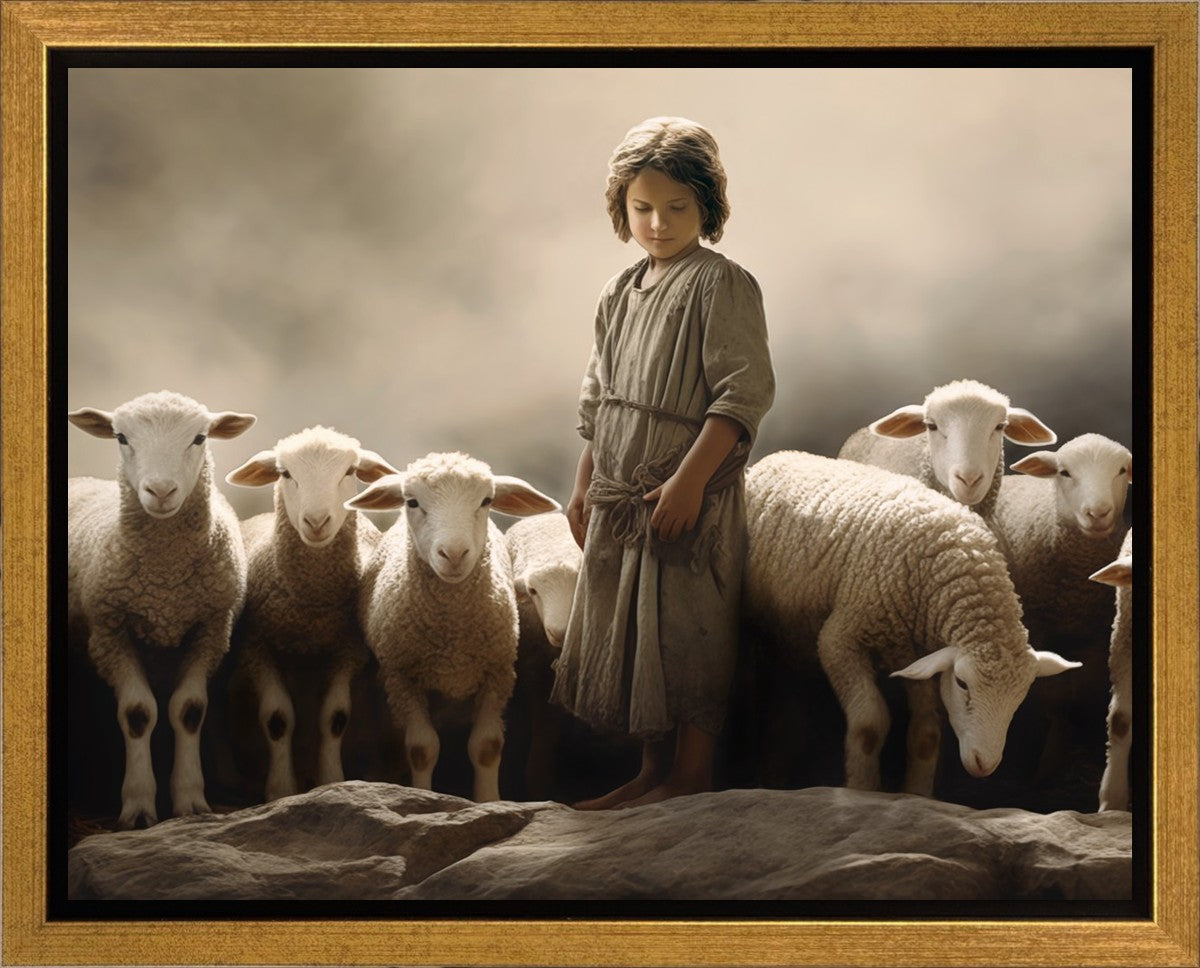 Of Lambs and Shepherds Gallery Wrap