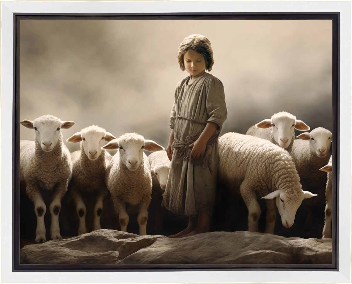Of Lambs and Shepherds Gallery Wrap
