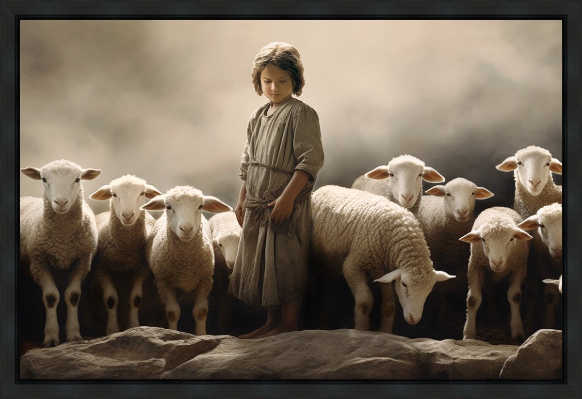 Of Lambs and Shepherds Gallery Wrap