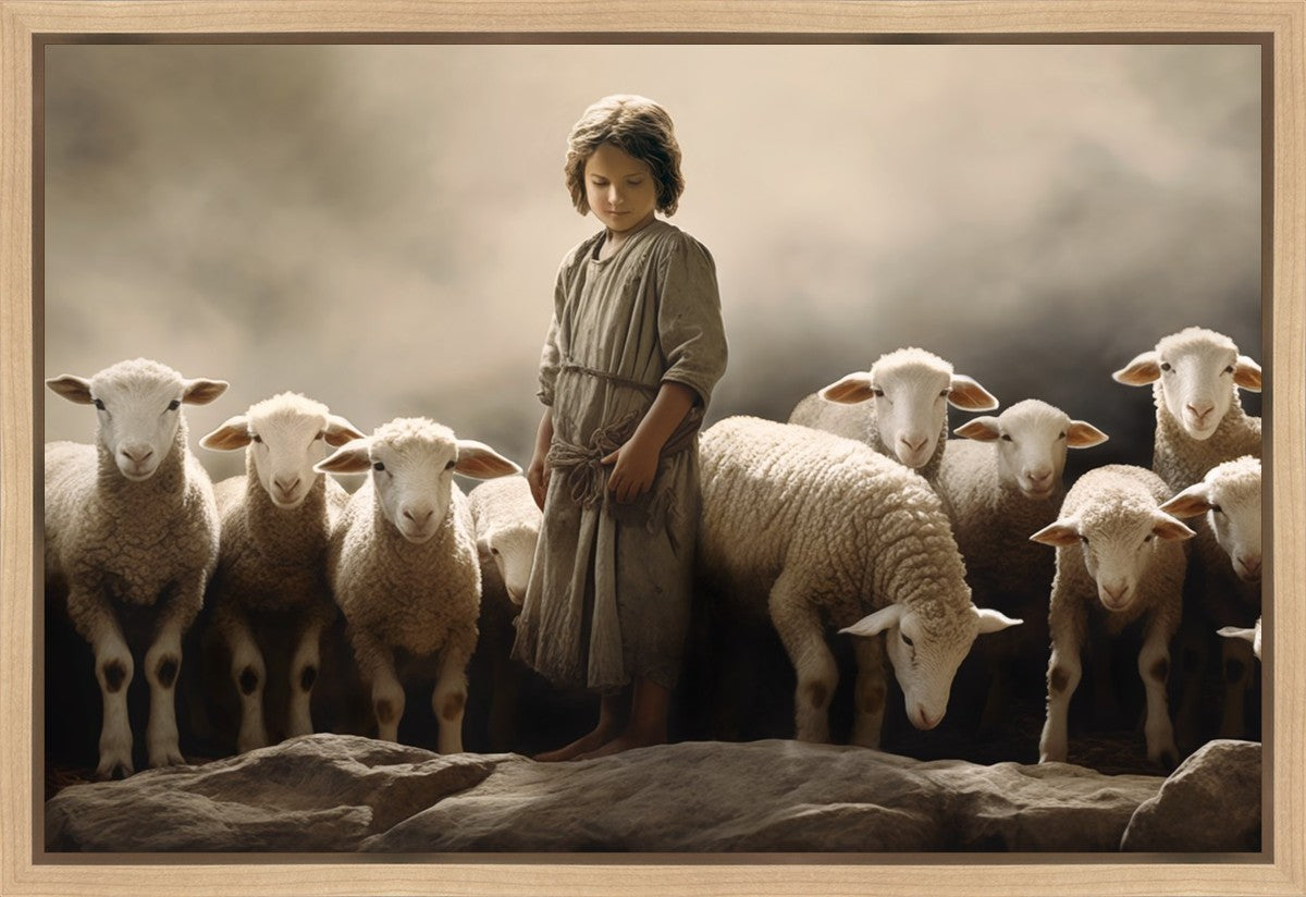 Of Lambs and Shepherds Gallery Wrap