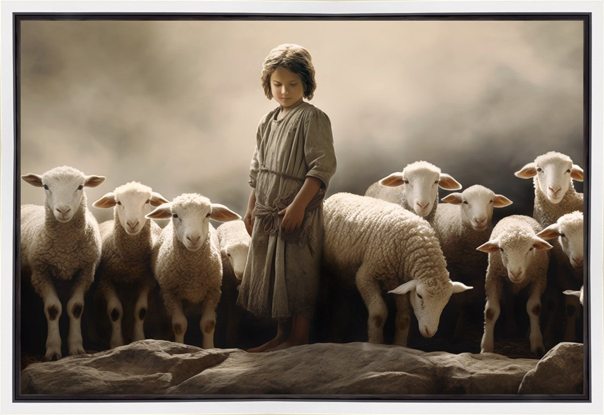 Of Lambs and Shepherds Gallery Wrap