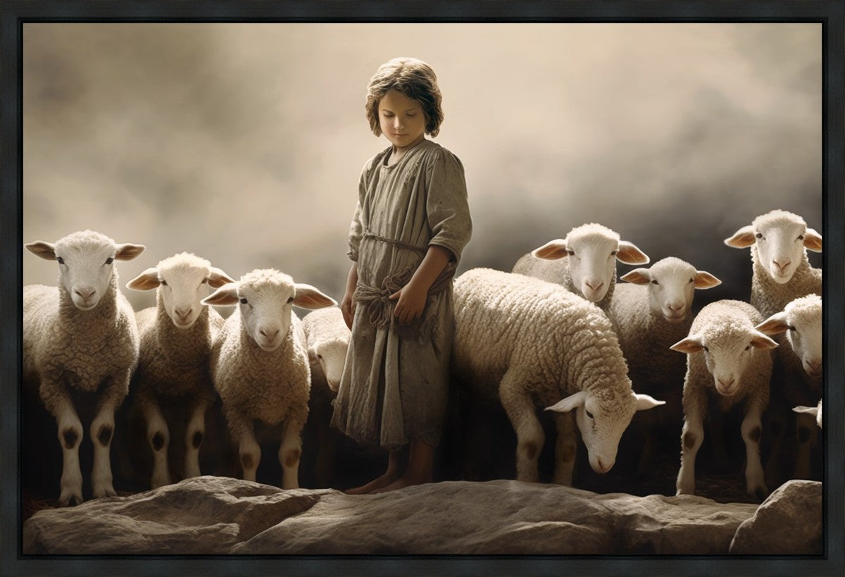 Of Lambs and Shepherds Gallery Wrap