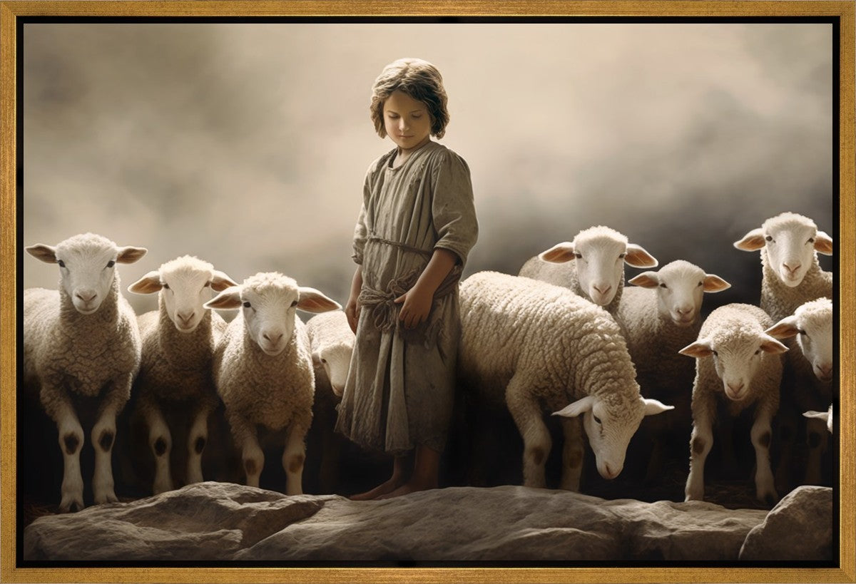 Of Lambs and Shepherds Gallery Wrap