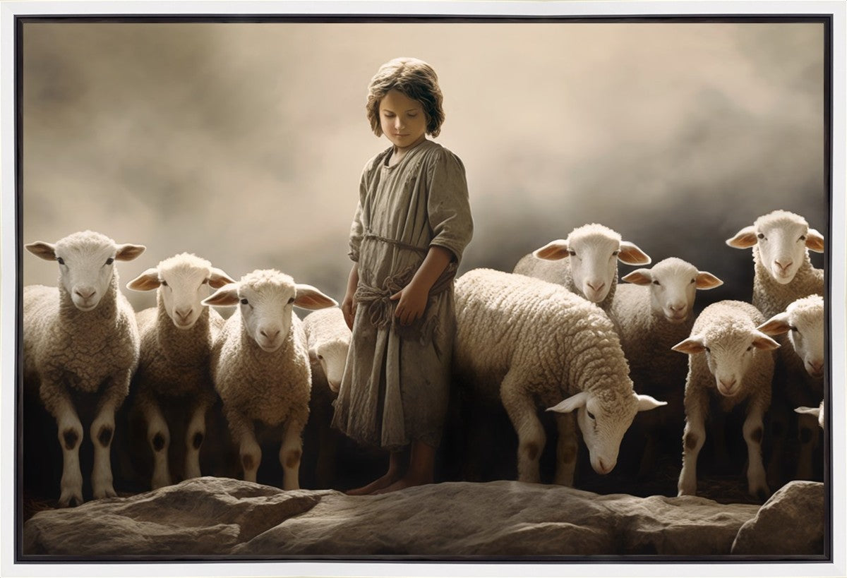 Of Lambs and Shepherds Gallery Wrap