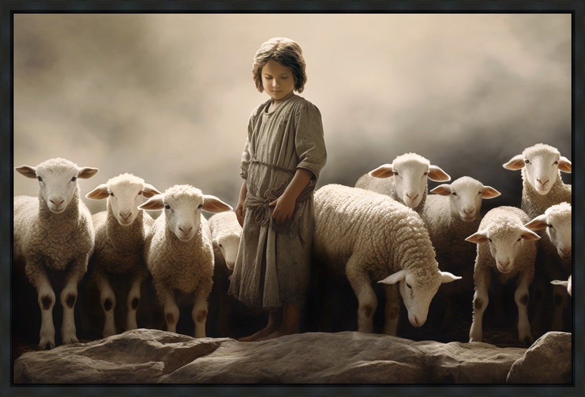 Of Lambs and Shepherds Gallery Wrap