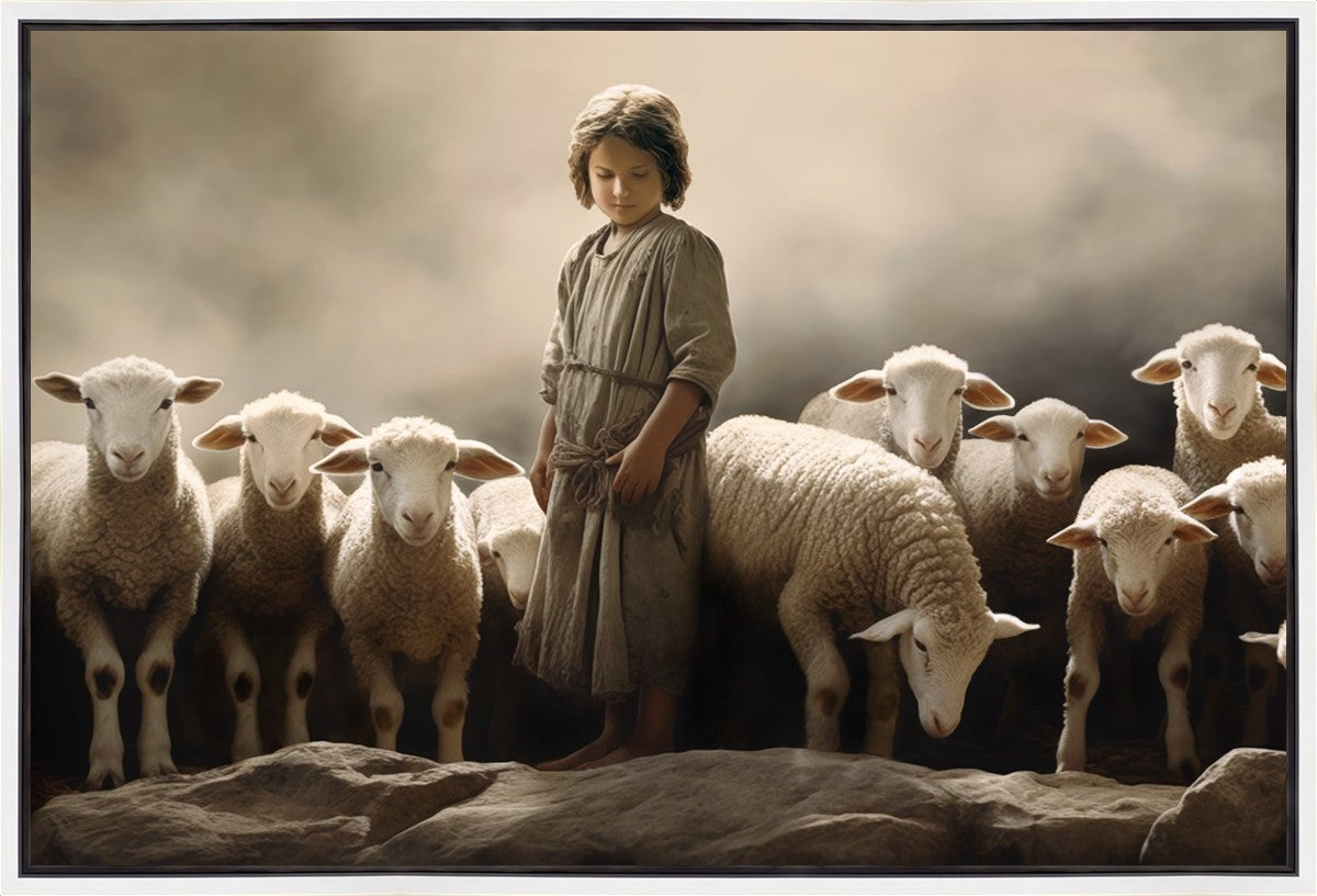 Of Lambs and Shepherds Gallery Wrap