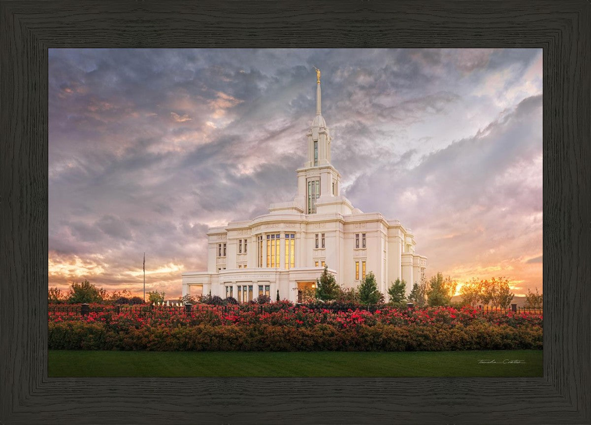 Payson Temple September Sunset