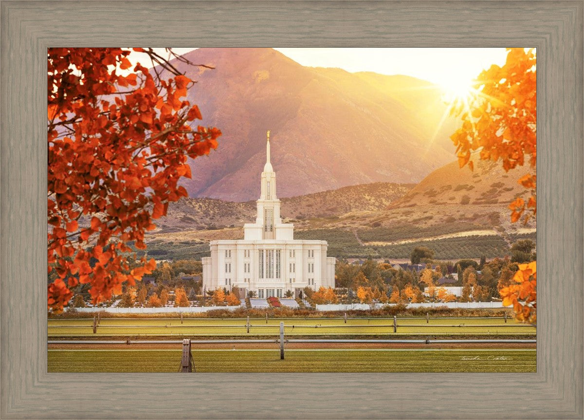 Payson Temple Seeking Light And Knowledge