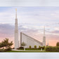Boise Temple Sunset