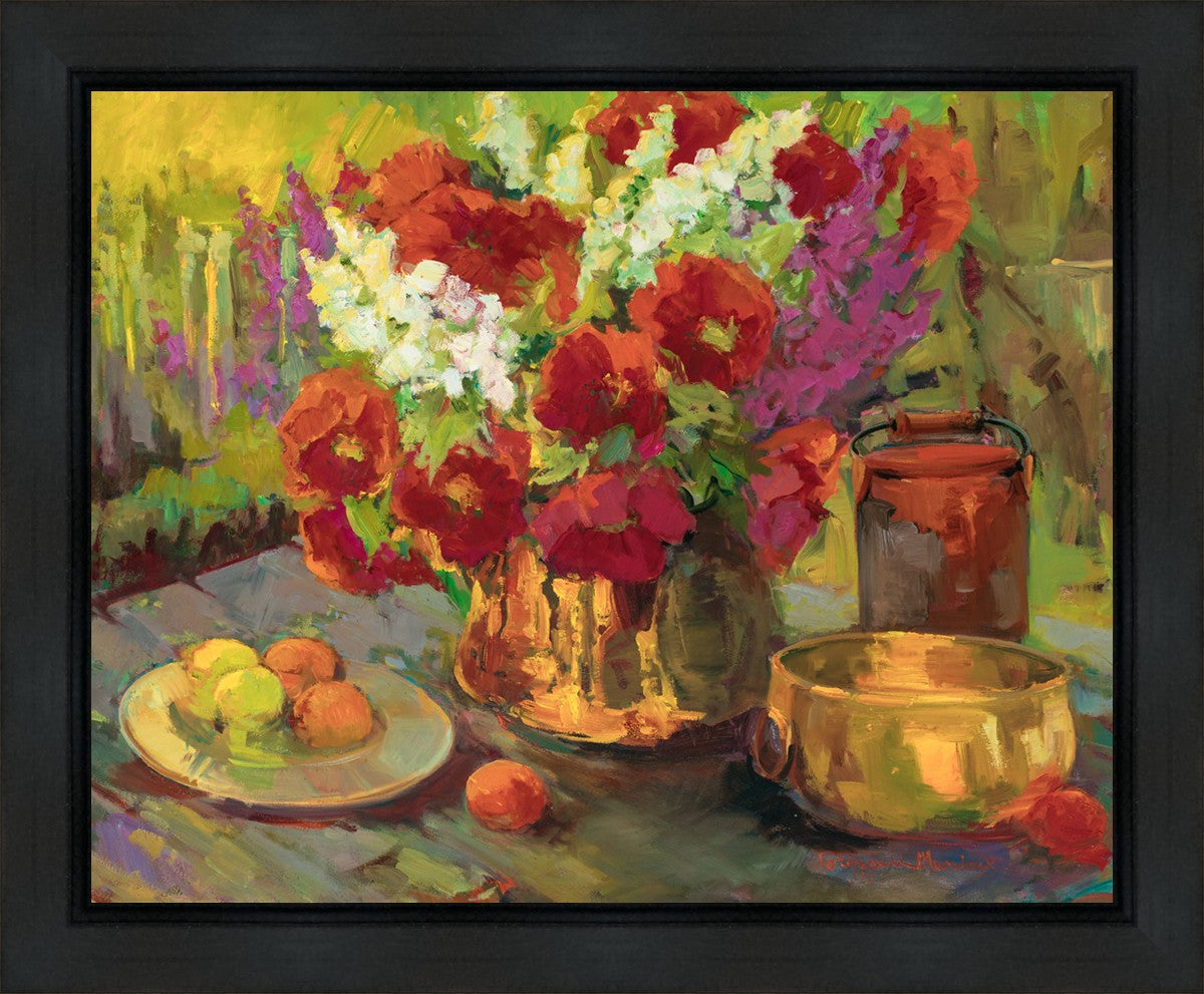 Copper, Brass, and Poppies