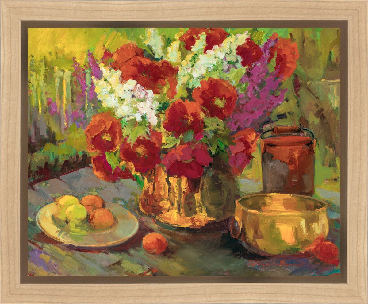 Copper, Brass, and Poppies