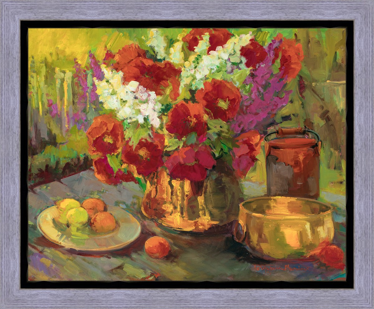 Copper, Brass, and Poppies