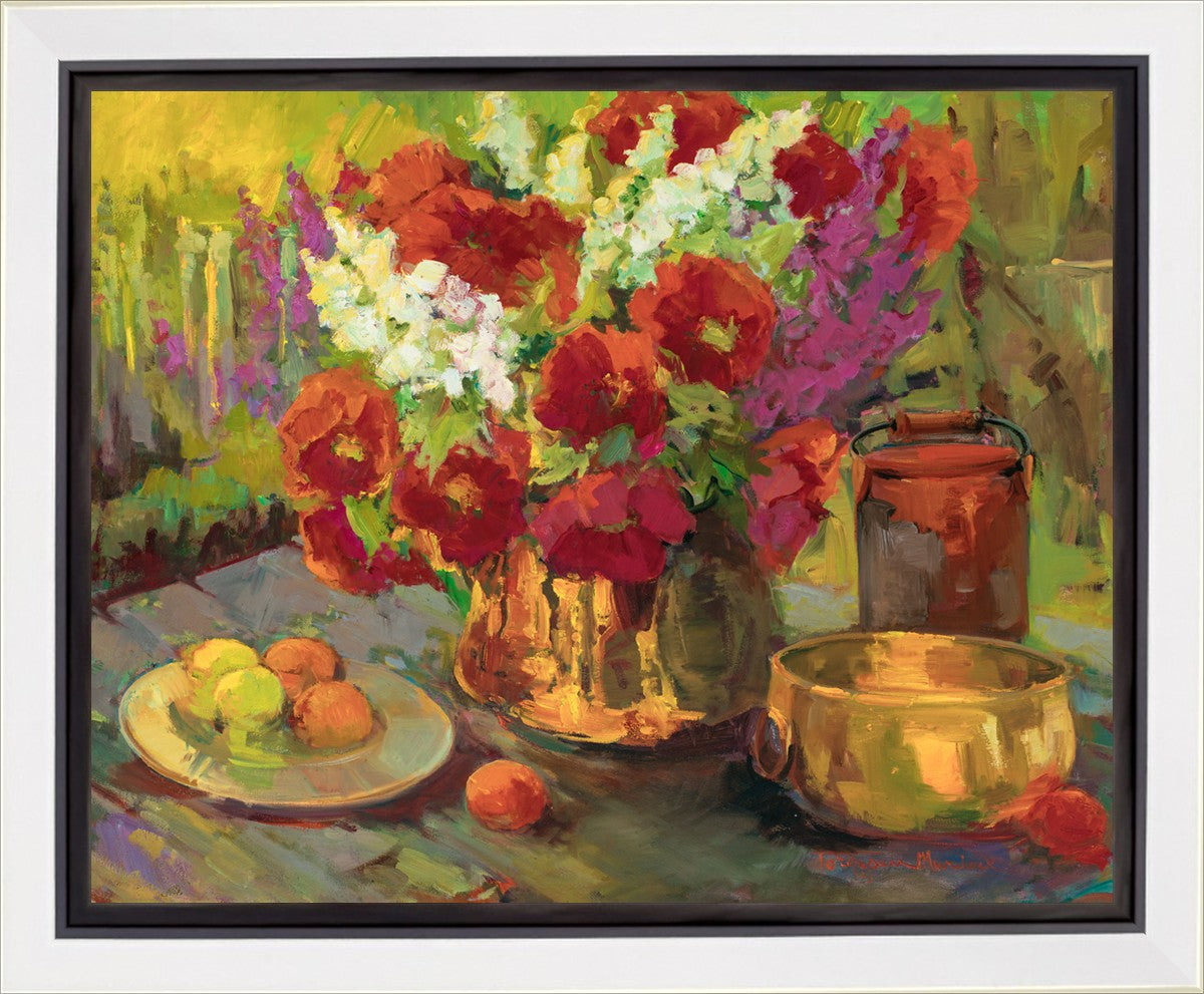 Copper, Brass, and Poppies