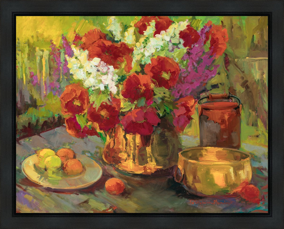 Copper, Brass, and Poppies