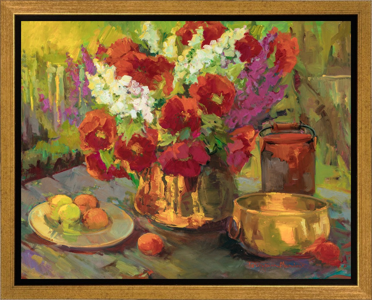 Copper, Brass, and Poppies