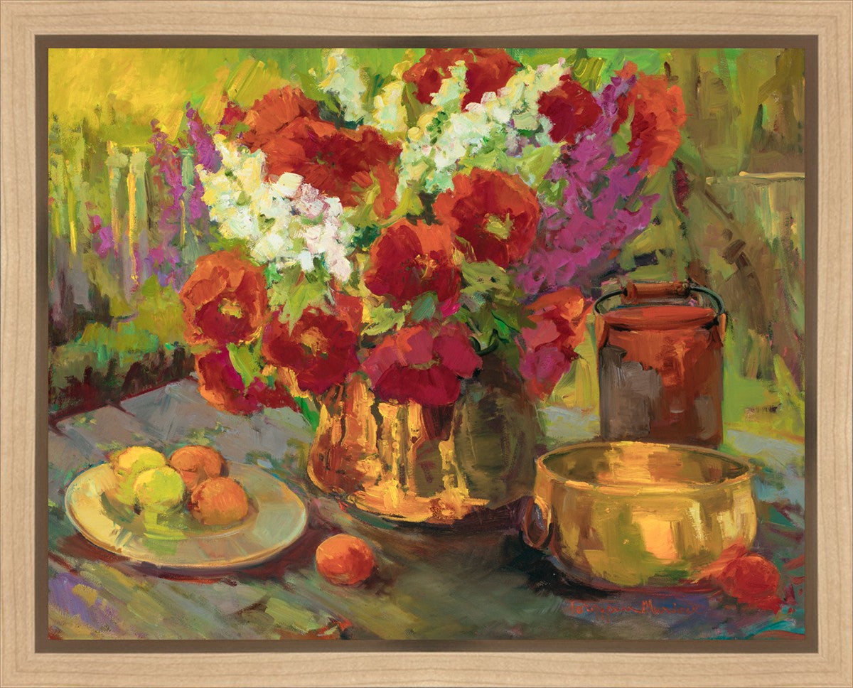 Copper, Brass, and Poppies