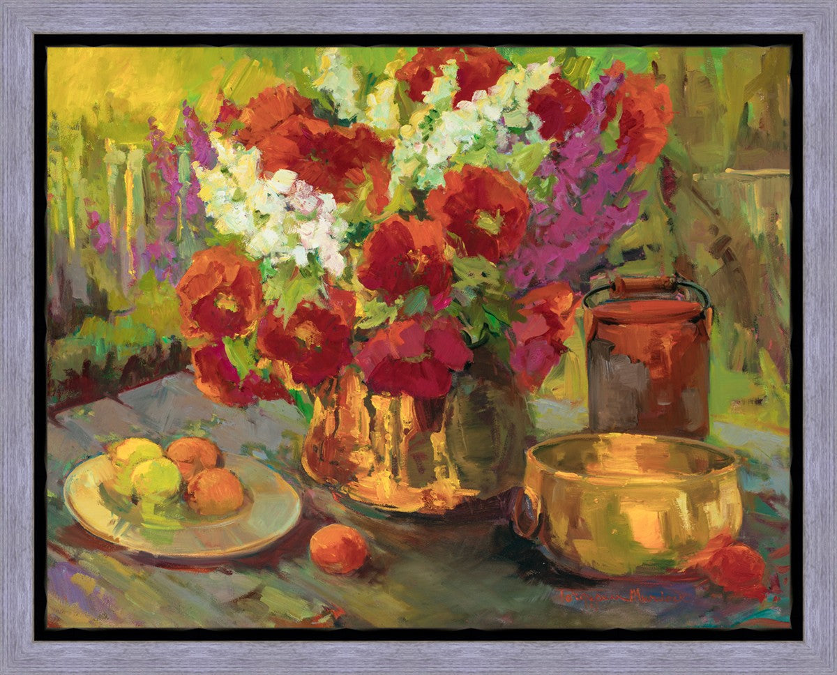 Copper, Brass, and Poppies